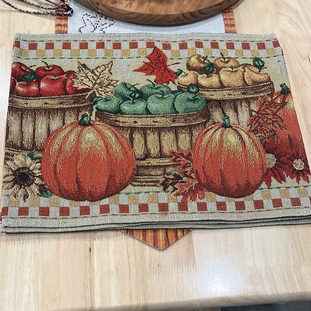 Four Pack Fall Placemats